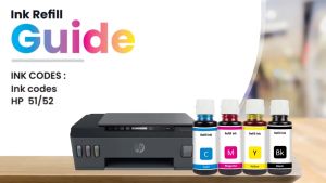 Compatible Ink Bottle for HP GT53 / GT52 – Black Dye-Based 90ml