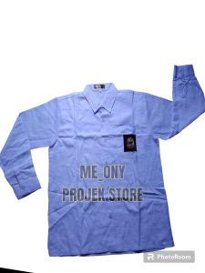 BAJU PUTIH PANJANG SMA TWIST EXCLUSIVE LICIN
