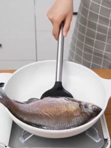 alat jepitan gorengan penjepit kue roti bbq full stainless steel