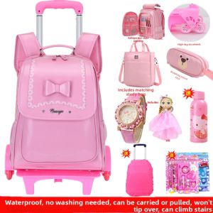 Waterproof Wheeled School Backpack Cute Refrigerator Design