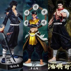 Bandai | 30cm Demon Slayer Figures Hantengu Anime Figure Himejima Gyoumei Figurine Kimetsu No Yaiba Tomiokagiyuu Statue Gk Pvc Toys Gift