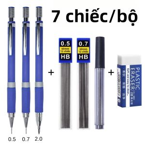 MROOFUL | Bộ Bút Chì Cơ Khí MROOFUL - 0.5mm 0.7mm 2.0mm HB Chì Tự Động Phác Thảo & Vẽ Tranh Văn Phòng Phẩm Viết Văn Phòng 10 Chiếc