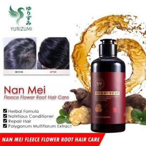 SHAMPO UBAN YURIZUMI DAN SAMPO NAN MEI BLACK HERBAL NATURAL HITAM BERKILAU