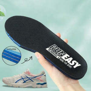 RUNEASY | Breathable Sweat-Absorbent Odor-Preventing Insoles for Tennis Shoes