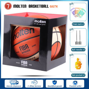 POC Authentic moIten gg7x basketball ball original gg7x moIten ball basketball original sale basketball ball size 7 moIten original for adult and kids boys PU Leather Material Indoor Outdoor Basketball Training Equipment