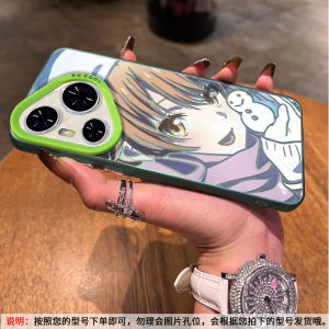 Huawei Pura80 Ultra Laser Curved Screen Phone Case Mens Womens New Model P60Pro Internet Celebrity P50 Soft Smooth Surface Protection