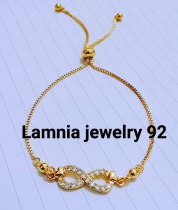 GELANG TANGAN MODEL SERUT PERMATA PERHIASAN WANITA DEWASA BERLAPIS EMAS VIRAL!!!