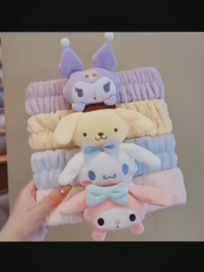 Bando Wanita Karakter Kartun Jepang Headband Facial Lucu BD05