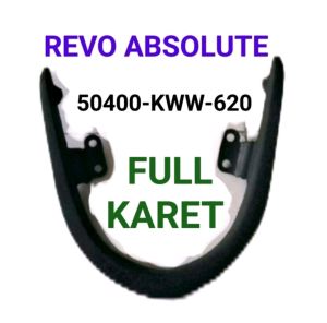 Behel Beger Planger Pegangan Jok Belakang Full Karet REVO ABSOLUTE 50400-KWW-620