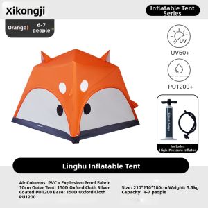 CNHIMALAYA | Family Use Outdoor Camping Tent Inflatable