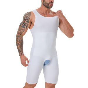 2024 Newest Mens Full Body Shaper Underwear Compression Bodysuit For Tummy Control Butt Lift Chest Slim Shapewear