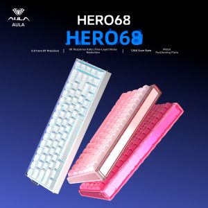 AULA |Bàn phím cơ AULA WIN60/68 trục từ có dây tùy chỉnh dành riêng cho chơi game FPS