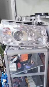 Đèn pha xe tải cho xe Howo 371 336 ben Hàng đẹp.