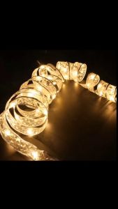 ผลิตภัณฑ์ตกแต่งคริสต์มาส ไฟคริสต์มาส ไฟประดับ LED ไฟริบบิ้น ไฟตกแต่งห้อง สำหรับตกแต่งต้นคริสต์มาส ไฟสตริнгสีอบอูน ไฟใส