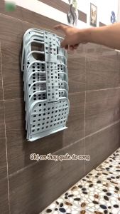 Giỏ Đựng Quần Áo Gấp Gọn Tường- Sọt Đựng Quần Áo Xếp Gọn Treo Tường - Giỏ Đựng Đồ Quấn Áo Treo Tường Gấp Gọn Thông Minh