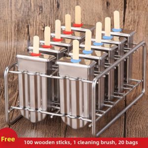Household and Commercial 304 Stainless Steel Ice Cream Molds
