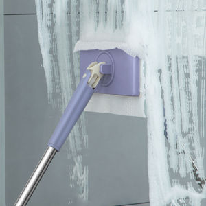 360° Spin Dry/Wet Flat Mop Static Duster Flat Dust Sweeper Super Wet Mop Wiping Cloth Floor Mop Replaceable Mop Cloth