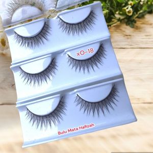 bulu Mata Mink xO-18 Lusinan 12 Pasang 12 Pcs Gratis TUTUP Mika
