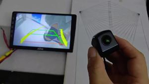 Car Universal Reversing Camera Dynamic Line AHD CCD High-Definition Night Vision Precise Dynamic Guide Line