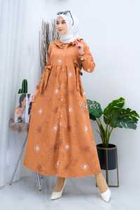 Midi dress embroidery