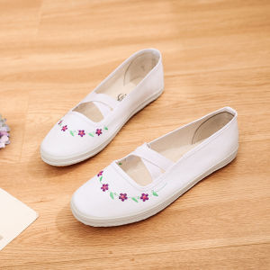 Anti-Slip Breathable White Sneakers