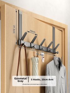 MOSHANG | No Drill Door Back Storage Hanger