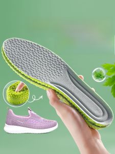 XIANZHAO | Womens Shoe Insoles Elderly Footwear Anti-Odor Breathable Aromatic Artemisia Antiperspirant Antibacterial Slip-Resistant