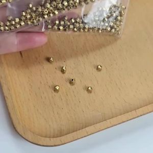 50Pcs/Pack Fishing Bead for Spinnerbait Inline Spinner Tail Spinner Lure Making Kit Freshwater Walleye Rig Trout Bass Perch