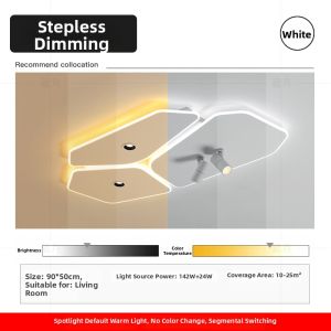Geometric Creative LED Ceiling Light