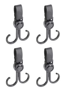 2-4PCS Baby Stroller Hooks for Bags  Multipurpose Universal Stroller Clips and Hooks or Hanging Diaper Bags Stroller Organizer