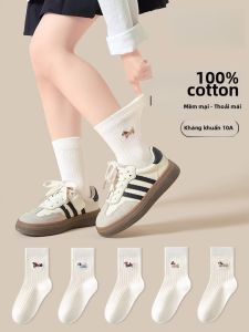Vớ Mỏng Thoáng Khí Hút Mồ Hôi Cho Bé Gái Mùa Hè