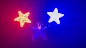 1pc 24V Star Light For Truck LED Side Light Star Shape Truck Light Decorative Signal Light