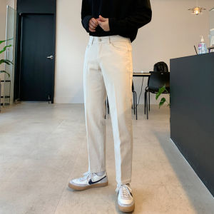 DAVID&ME | Mens Fashion Summer Thin 9-Part Pants Casual Loose Trousers