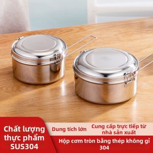 Hộp Cơm Bento Inox 304 Lớp Đơn/Lớp Đôi