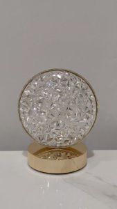 EKLIP Lampu Hias Kristal Bulat Lampu Kamar Lampu Baca Lampu Tidur Aesthetic Lampu Sensor Lampu LED