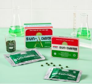 CNI Sun Chlorella 300 tablet nutrisi lengkap utk kesehatan & regenerasi sel