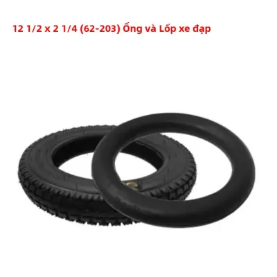 Lốp Xe 12 Inch 12 1/2x2 1/4 (62-203) Lốp Cao Su Dành Cho Xe Máy Điện Và Xe Đạp Điện Không Bao Gồm Săm Bên Trong