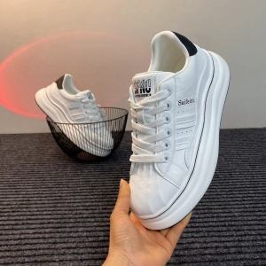 Casual Mens Shoes Thin Design Thick Bottom Sneakers Spring Autumn New Style Dad Shoes Trendy Board Shoes Comfortable All Day Wear