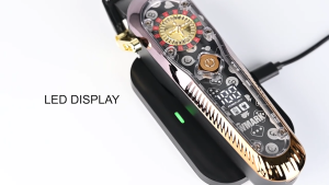 WMARK NG-134 Patent design Hair Clipper With High Quality Fade Blade Wireless charging technology adjusted zero-overlap