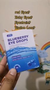 Blueberry Eye Drops for Clear Vision Dry Eyes Congestion Eyes BlurryRed Eye Sore Eyes Blurry Eyes Itchy Gentle Eye Care