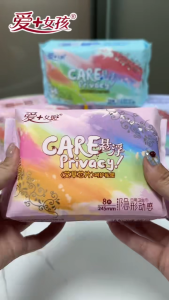 Sanitary pads day & overnight combo value set 245mm*8 pads+290mm*6pads