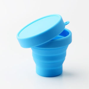 Cốc Nguyệt San Dùng Lại Được Chất Liệu Silicon Y Tế Màu Đen Dành Cho Vệ Sinh Phụ Nữ - Nâng Cấp Độ Thoải Mái Và Độ Bền