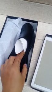 Sepatu Flat Shoes Wanita D&f seri 105 Hitam Hak Datar