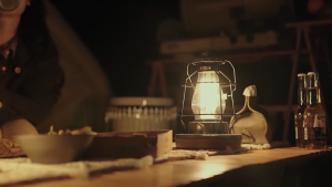 Retro Atmosphere Camp Light (Star Track)  ตะเกียงแค้มปิ้ ย้อนยุค ให้ความสว่างสูง