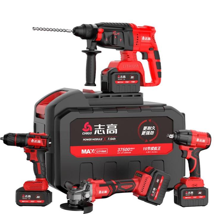 CHIGO | Công Cụ Điện Không Dây Pin Lithium-Ion Không Chổi Than | Lazada.vn