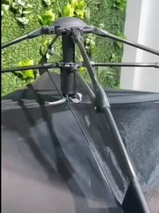 Big Size Black Camping Tent 4-8 Person No need Build Automatic Tent Family Outdoor Tent Khemah Automatik