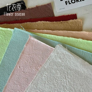 Hand-Torn Dongba Paper Flower Bouquet High-End Handmade DIY Floral Art Packaging Paper with High Quality Texture by Huayi Season