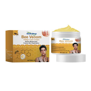 SOUTH MOON  Bee Venom Vitiligo Care Cream Skin Repair Cream provides daily nourishment to improve skin comfort