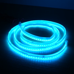 KOKLA ไฟหน้ารถยนต์แบบยืดหยุ่น DRL ไฟวิ่งกลางวัน 12V ไฟหน้าแบบไดนามิกสแกน 150ซม. 180ซม FSA waca ไฟ E62