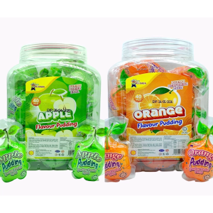 Pudding Alibaba 40pcs -[ Apple / Orange ]